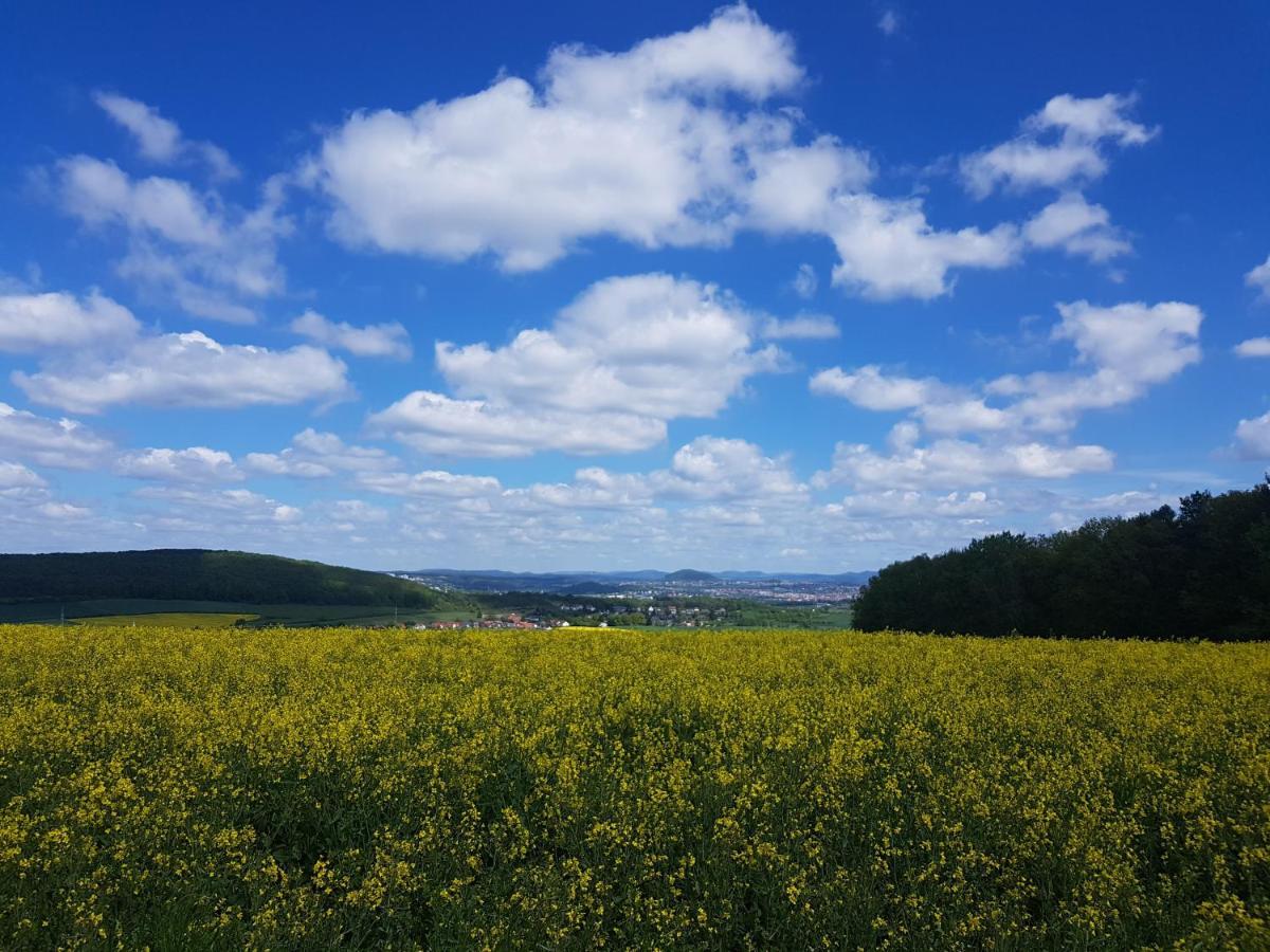 Ferienwohnung Am Sonnigen Haimberg Fulda Buitenkant foto