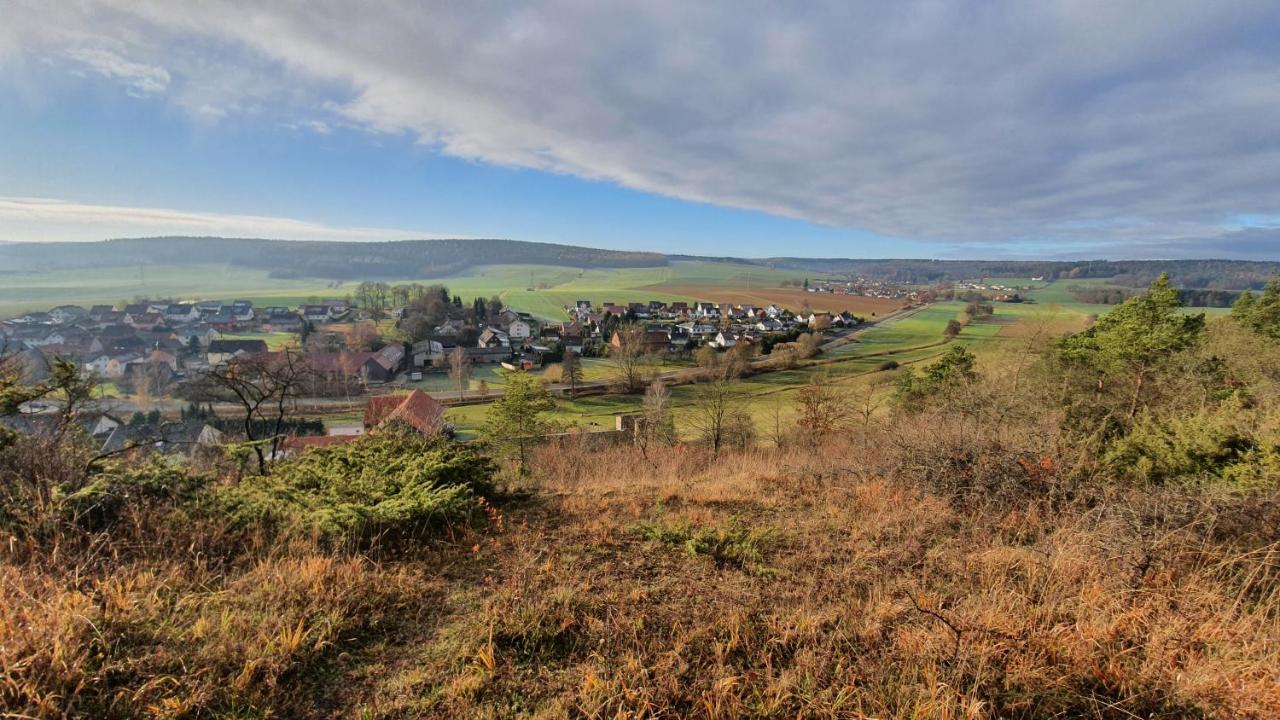 Ferienwohnung Am Sonnigen Haimberg Fulda Buitenkant foto