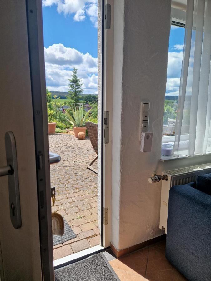 Ferienwohnung Am Sonnigen Haimberg Fulda Buitenkant foto