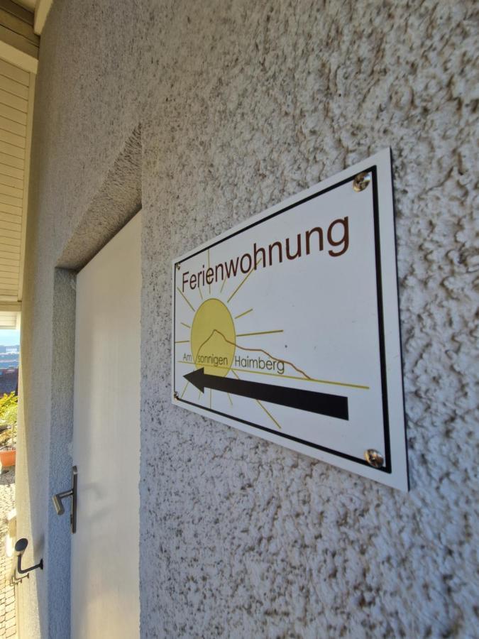 Ferienwohnung Am Sonnigen Haimberg Fulda Buitenkant foto